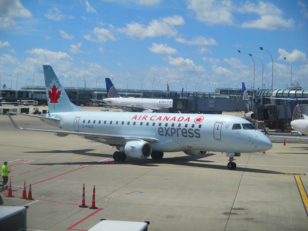 Chicago Flight Toronto Chicago Air Canada United O Hare